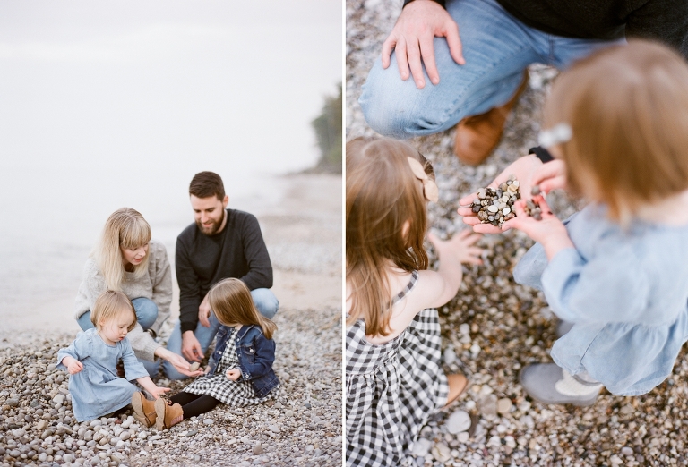 Lake Michigan Family Portrait | The Weber Photographers