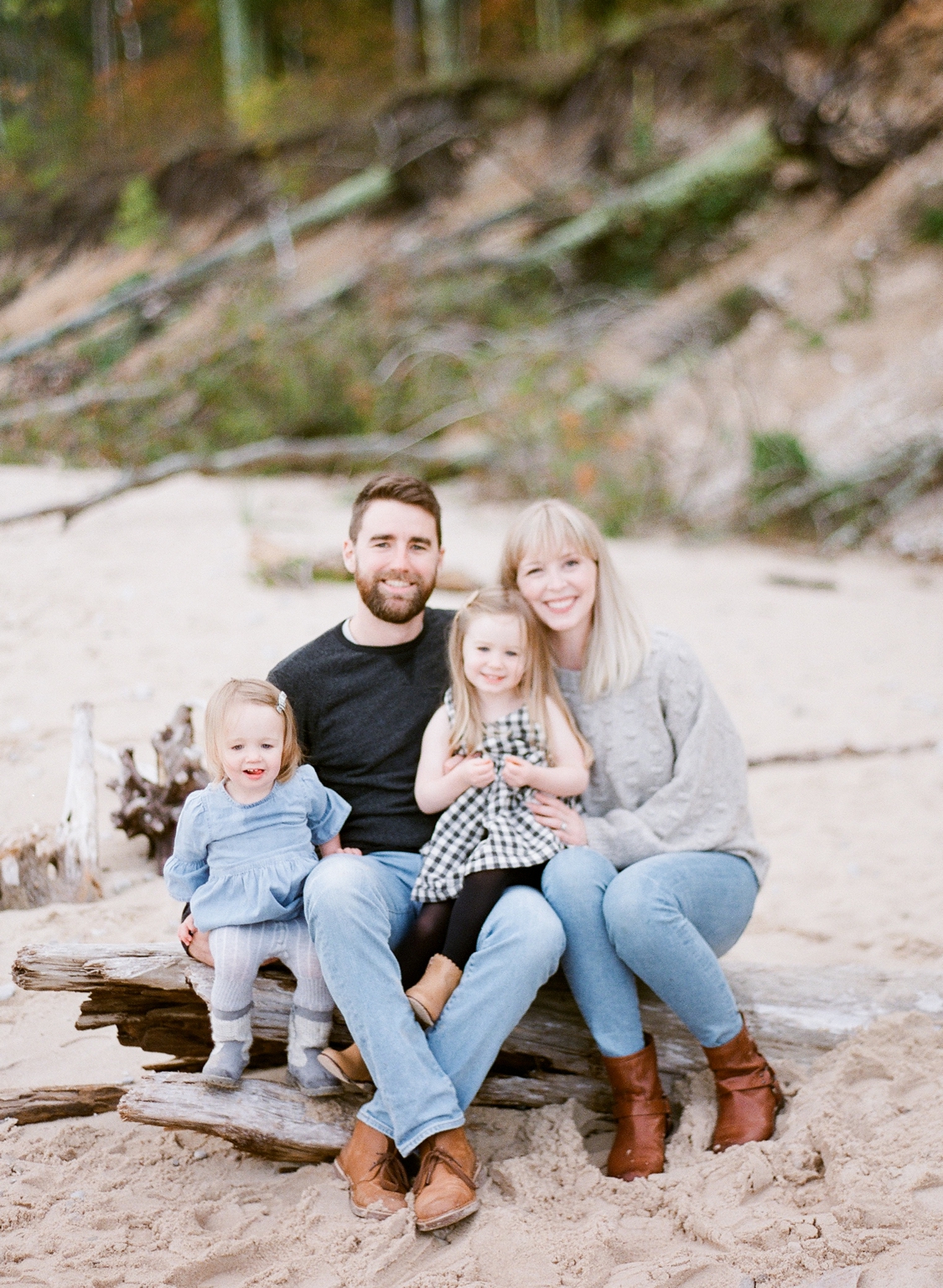 Sleeping Bear Dunes Family Portrait | The Weber Photographers