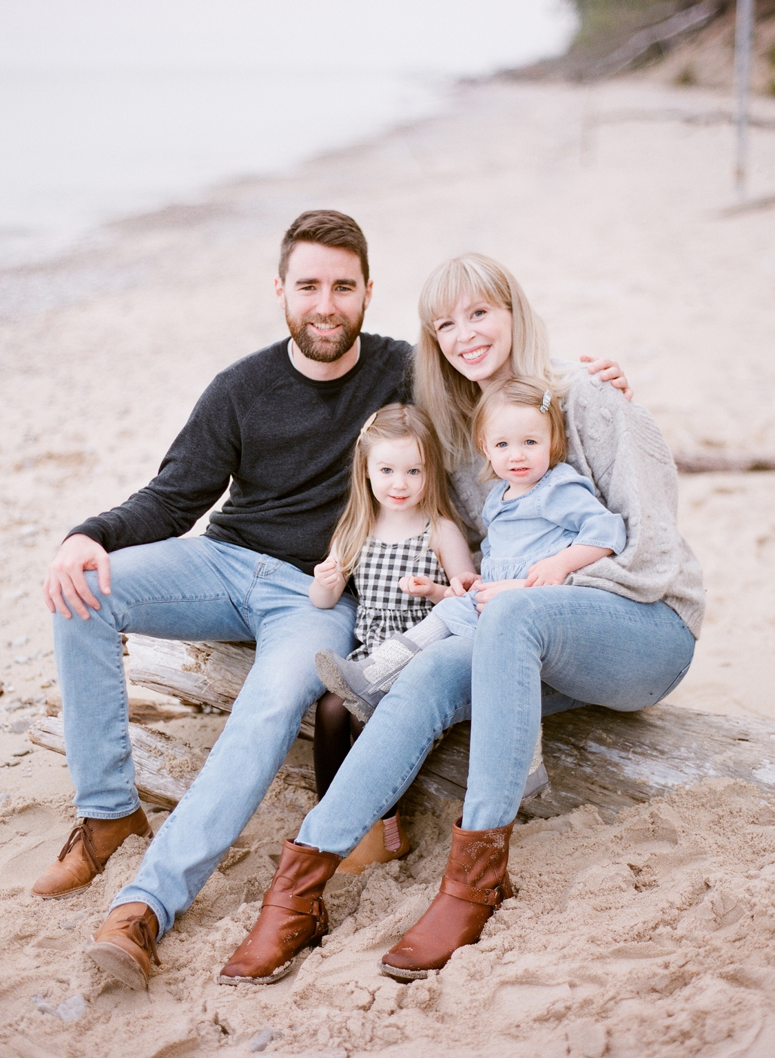 Sleeping Bear Dunes Family Portrait | The Weber Photographers