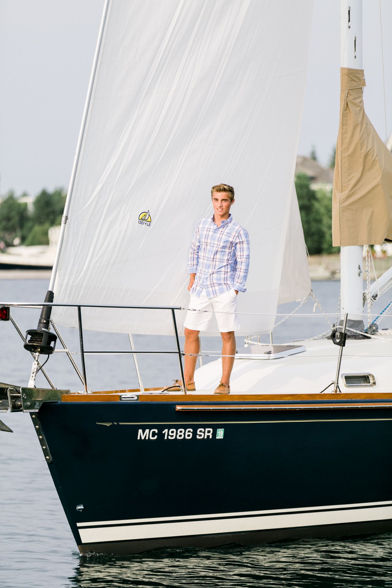 Bay Harbor Senior Portrait | The Weber Photographers