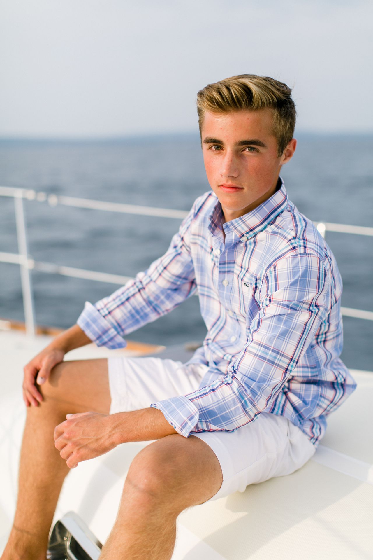 Sailing Senior Portrait | The Weber Photographers
