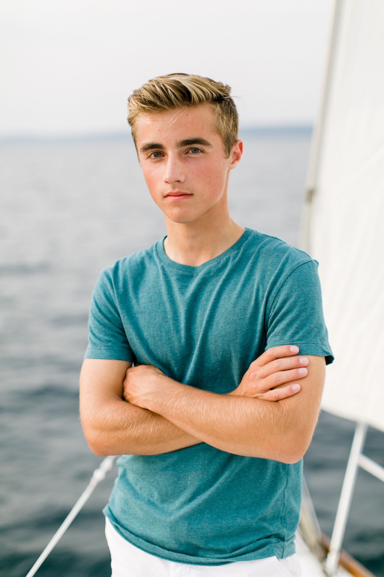 Little Traverse Bay Senior Portrait | The Weber Photographers