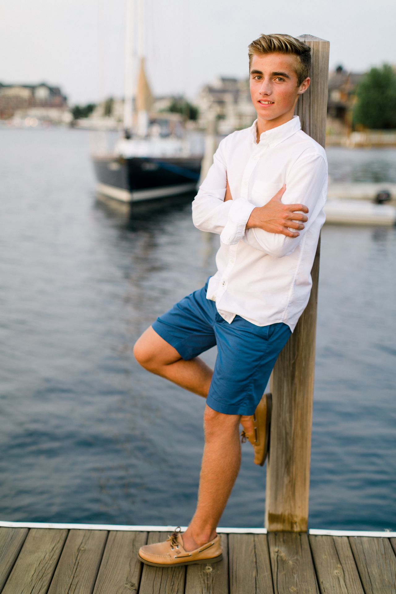Bay Harbor Senior Portrait | The Weber Photographers