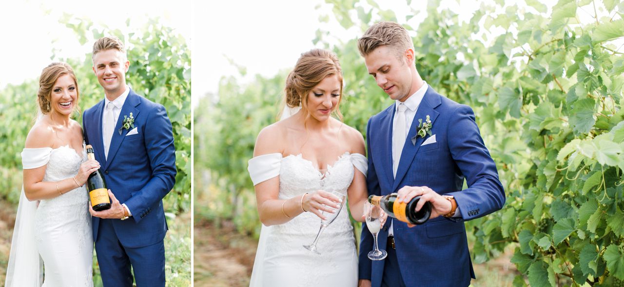Michigan Vineyard Wedding Photographer | The Weber Photographers