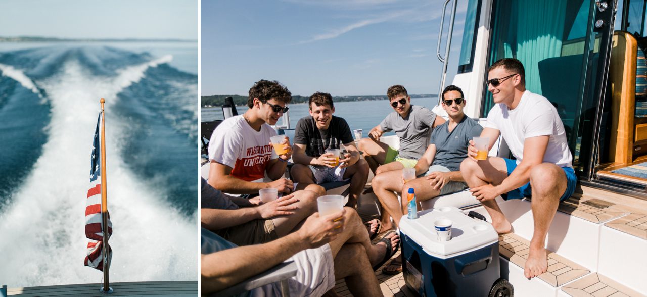 Waterfront Michigan Wedding | The Weber Photographers