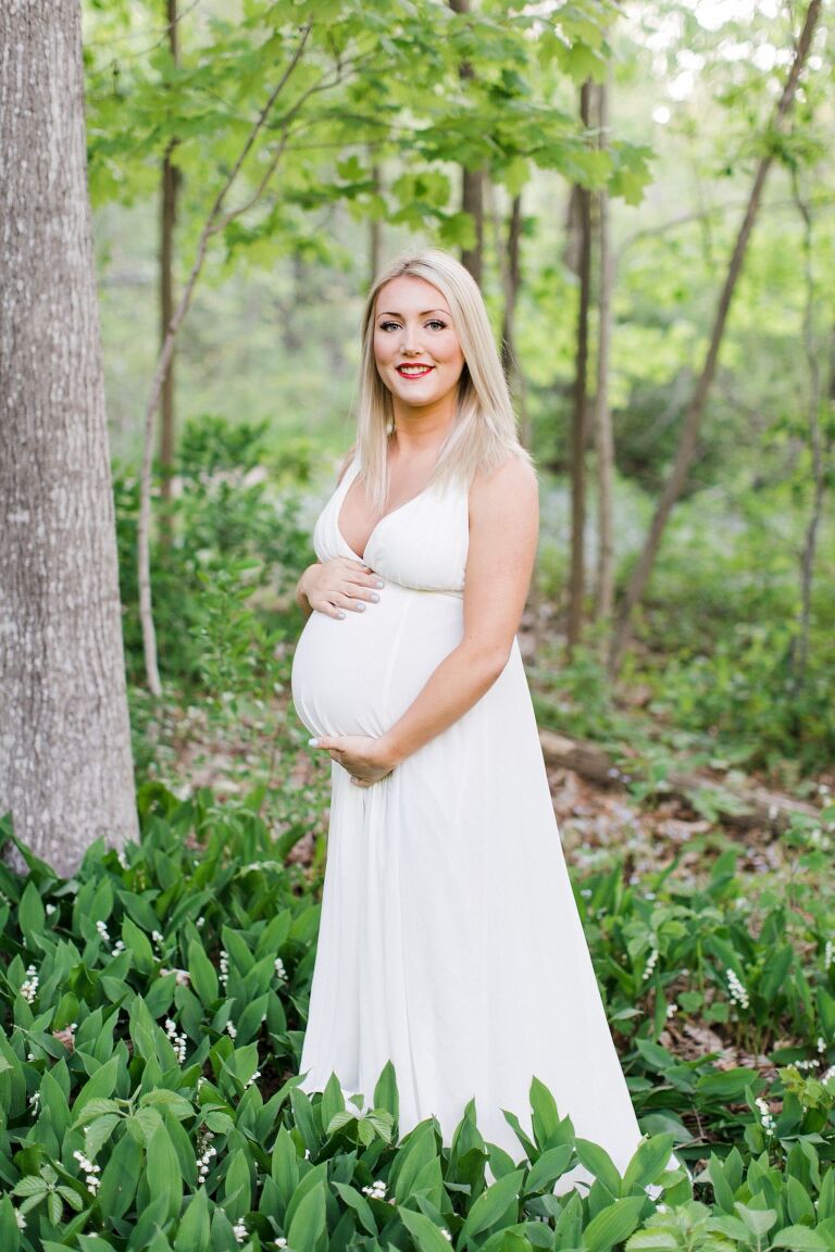 Hickory Hills Maternity Session | The Weber Photographers 