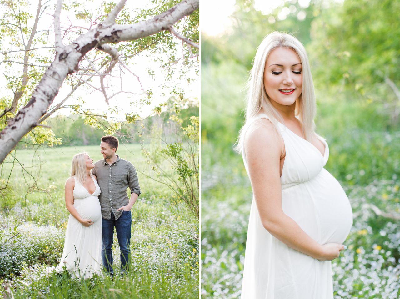 Hickory Meadows Maternity Session | The Weber Photographers 