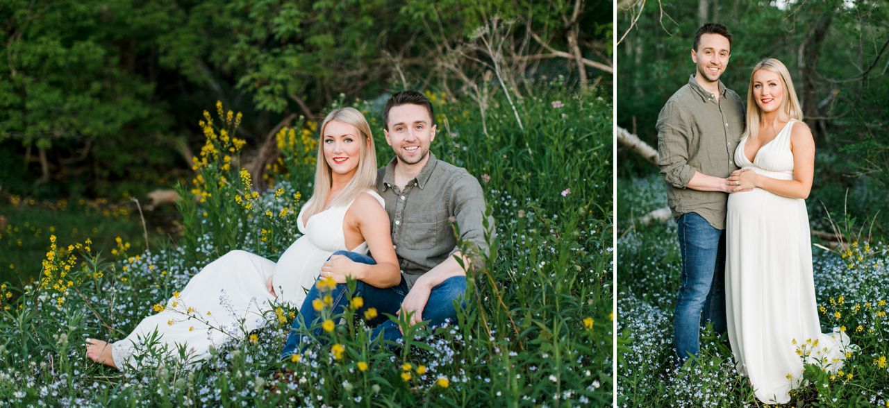 Woodsy Maternity Session | The Weber Photographers 