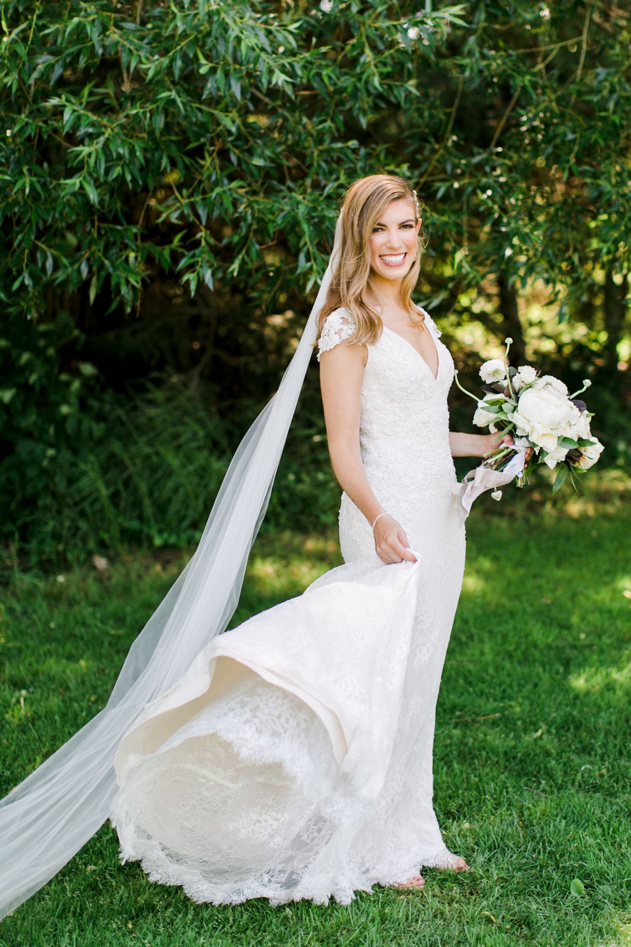 Deer Lake Bridal Portraits | The Weber Photographers