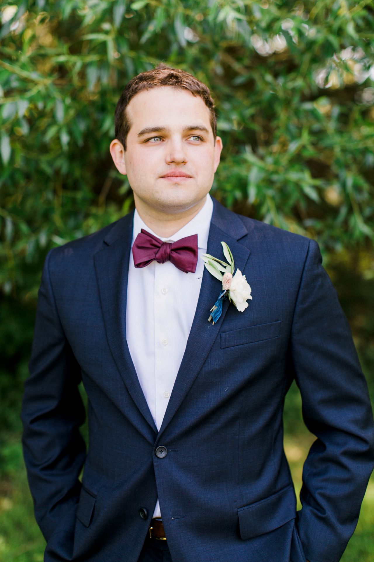 Boyne Mountain Groom Wedding Portraits | The Weber Photographers