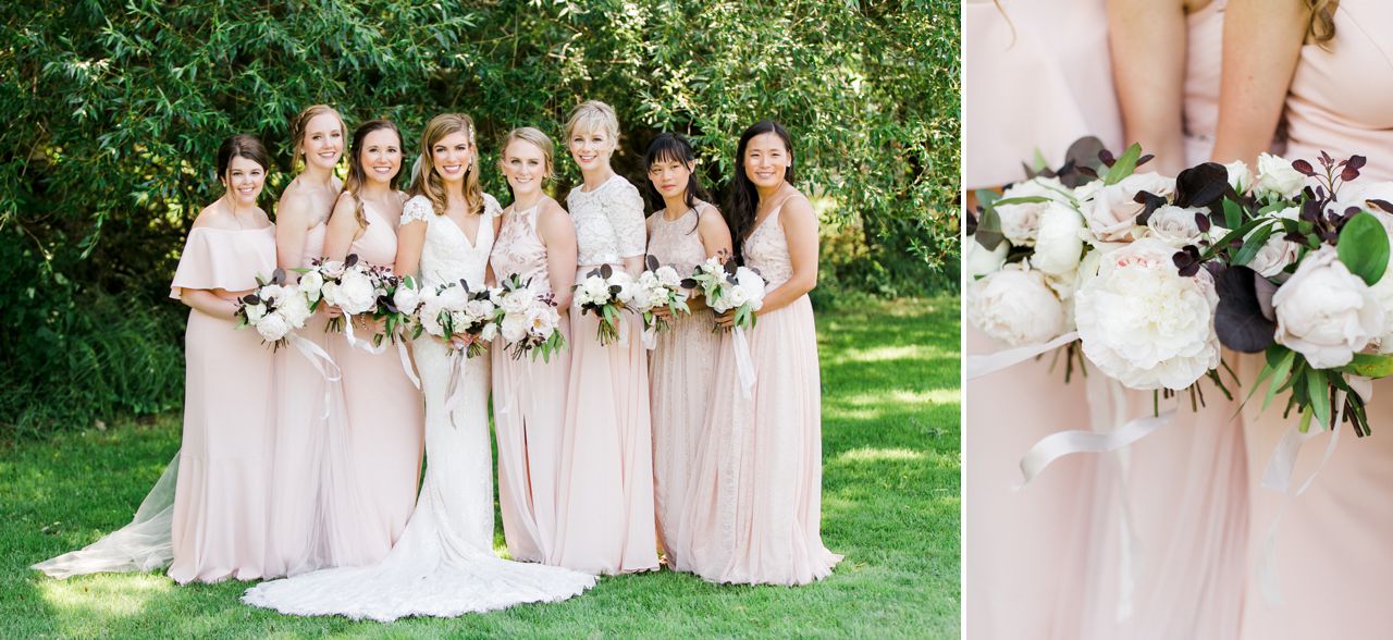 Boyne Mountain Bridesmaids Wedding Portraits | The Weber Photographers