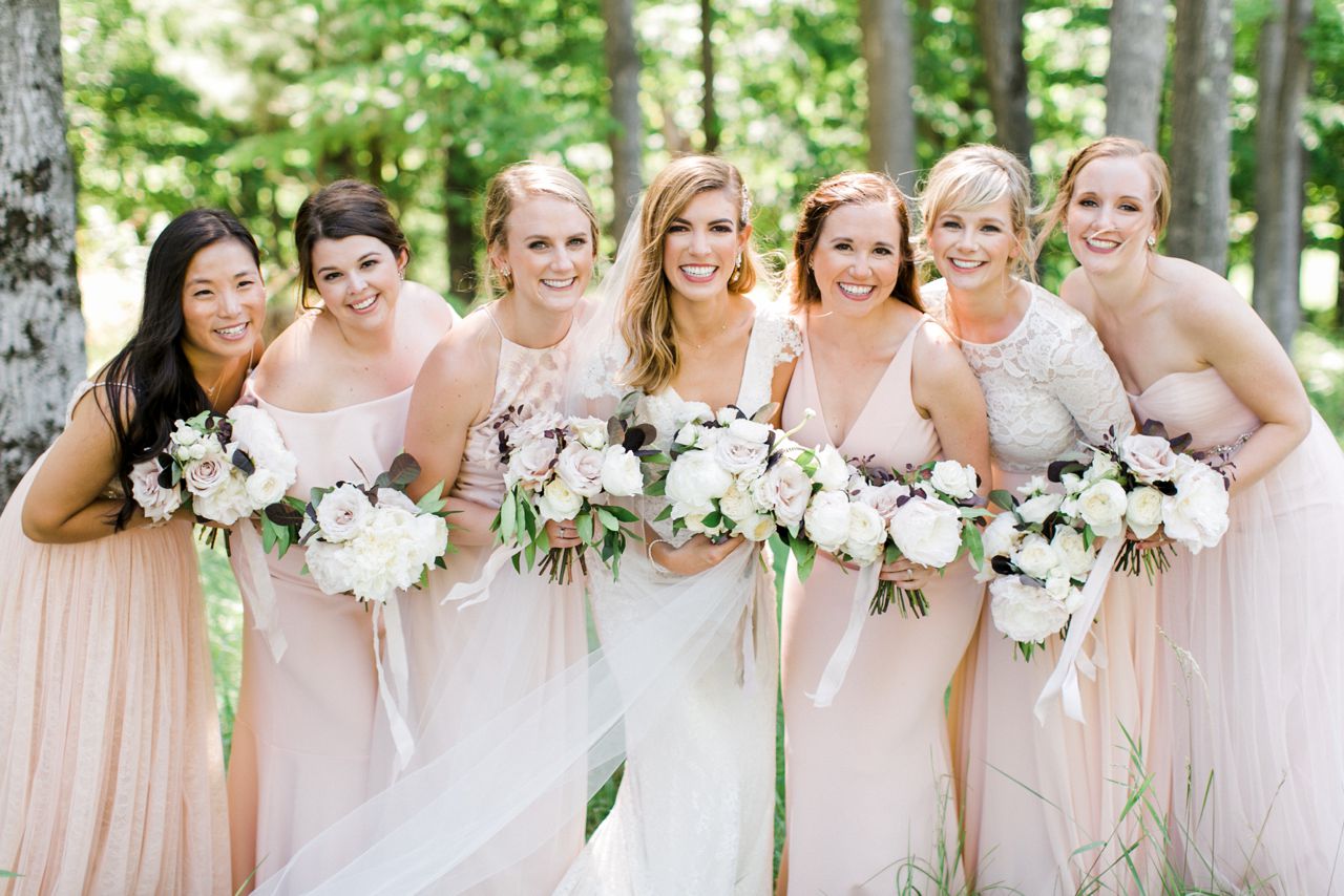Boyne Mountain Bridesmaids Portraits | The Weber Photographers