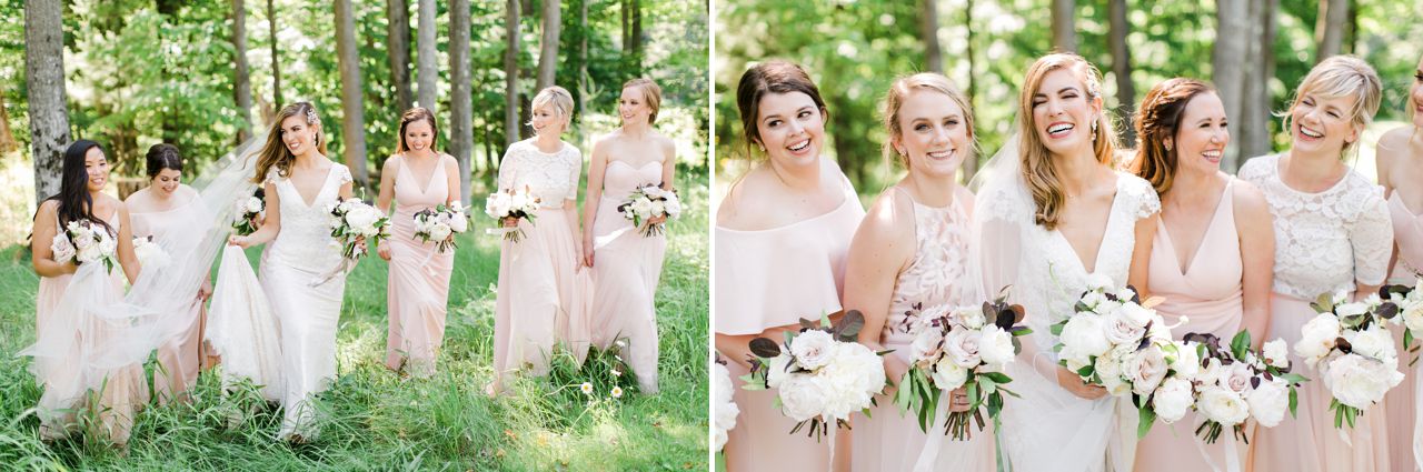 Boyne Mountain Bridesmaids Portraits | The Weber Photographers