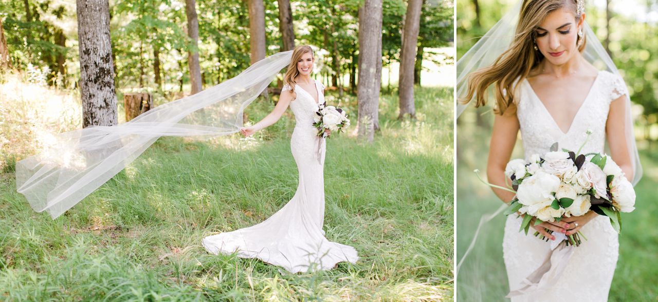 Boyne Mountain Bridal Portraits | The Weber Photographers
