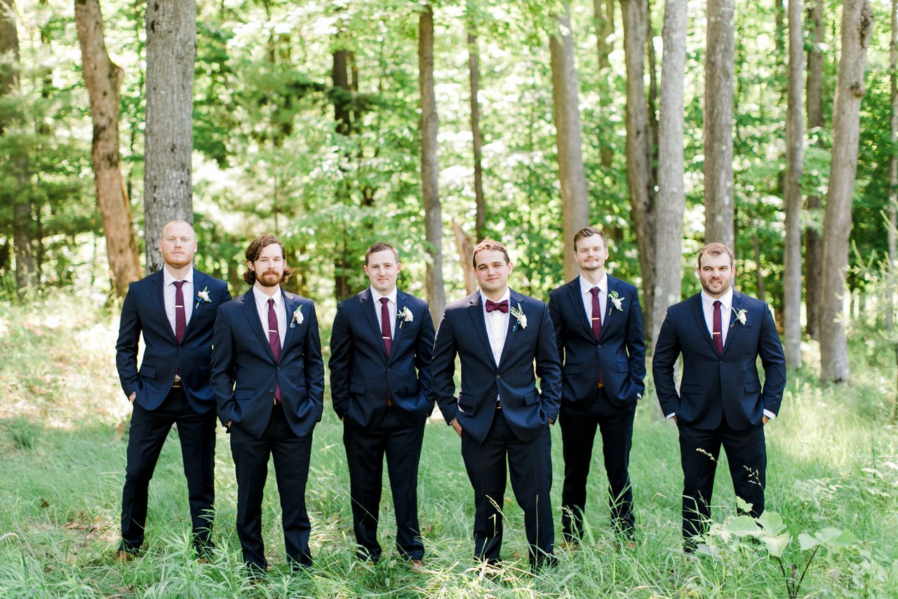 Boyne Mountain Groomsmen Portraits | The Weber Photographers