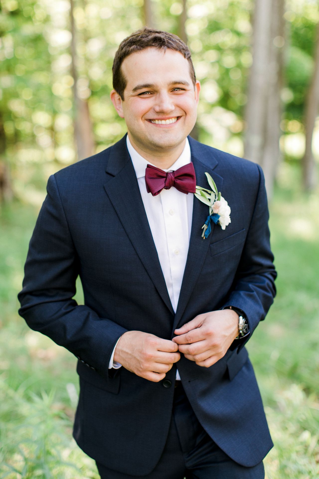 Deer Lake Groom Portraits | The Weber Photographers