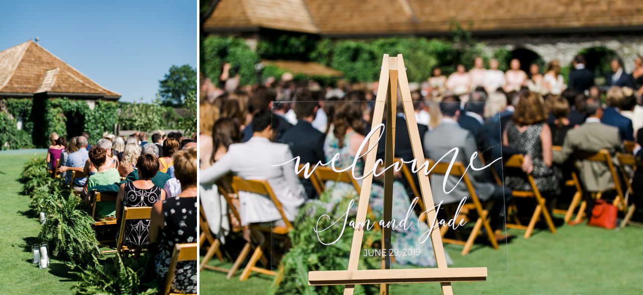 Deer Lake Wedding Ceremony | The Weber Photographers