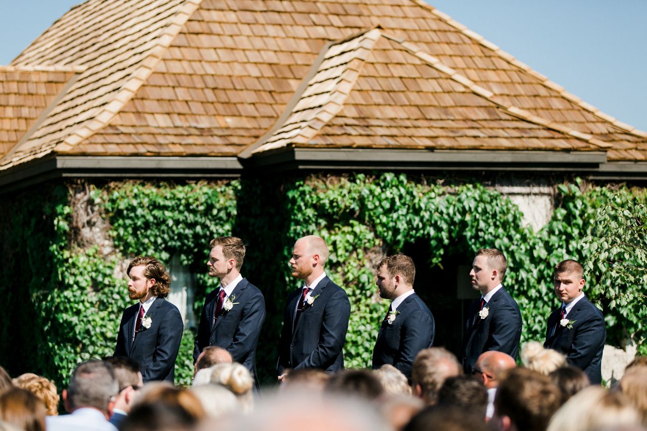 Boyne Mountain Wedding Ceremony | The Weber Photographers