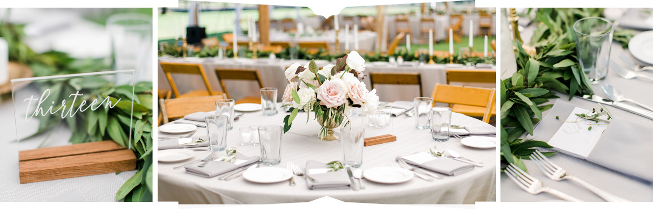 Boyne Mountain Wedding Reception Details | The Weber Photographers
