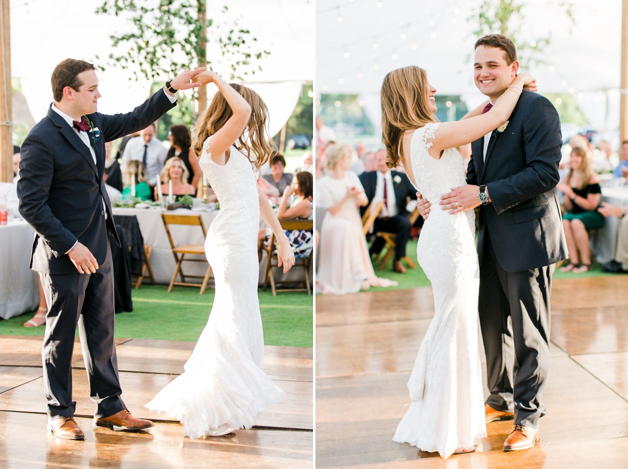 Deer Lake Wedding Dancing | The Weber Photographers