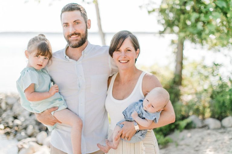 Crystal Lake Family Portrait | The Weber Photographers