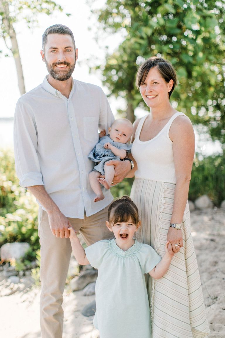Crystal Lake Family Portrait | The Weber Photographers