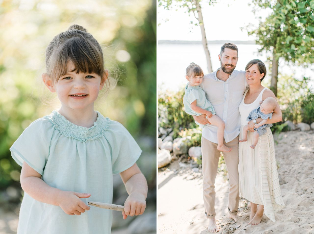 Crystal Lake Family Portrait | The Weber Photographers