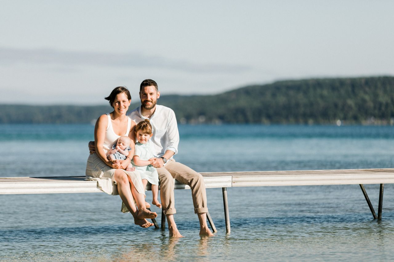 Crystal Lake Family Portrait | The Weber Photographers