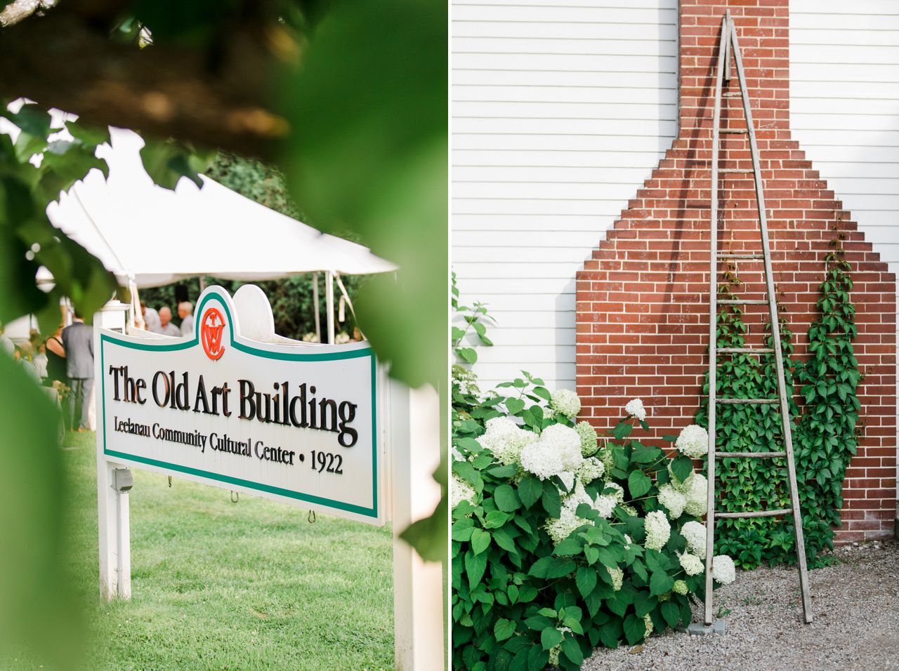 Charming Old Art Building Leland Wedding | The Weber Photographers