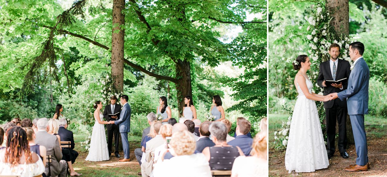 Dreamy Woodland Michigan Wedding | The Weber Photographers