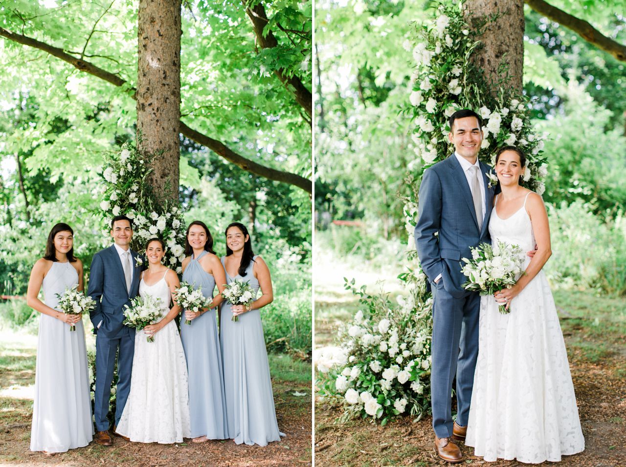 Dreamy Woodland Michigan Wedding | The Weber Photographers