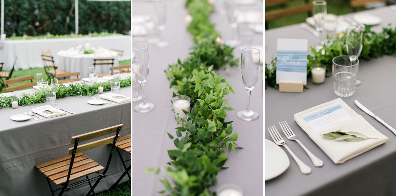 Northern Michigan Wedding Reception Details | The Weber Photographers