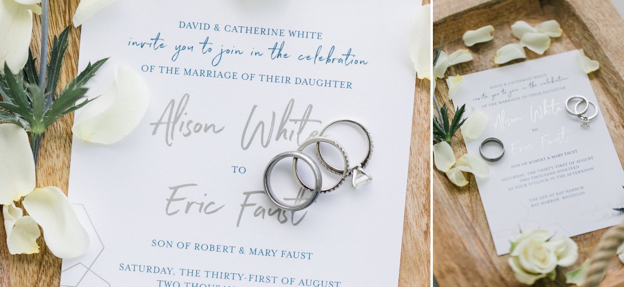 Northern Michigan Bride Details | The Weber Photographers