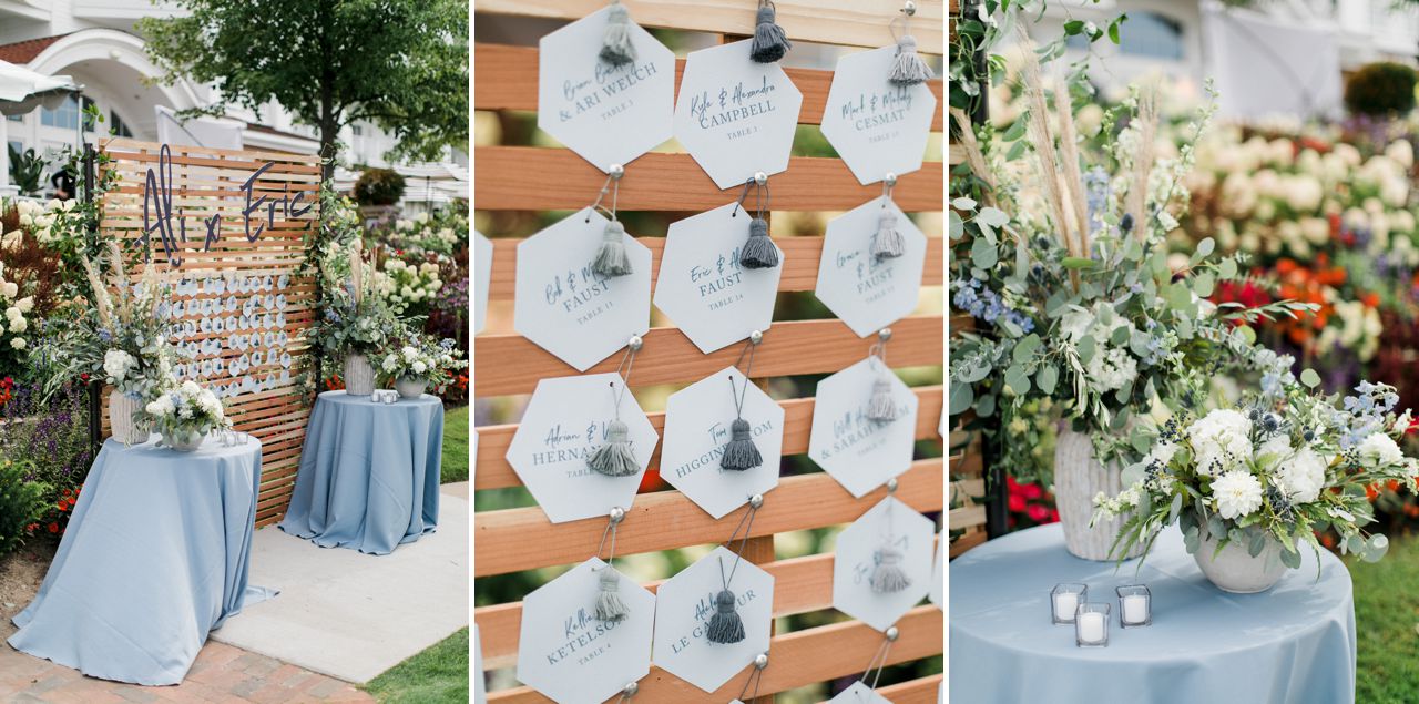 Inn at Bay Harbor Wedding Reception Details | The Weber Photographers