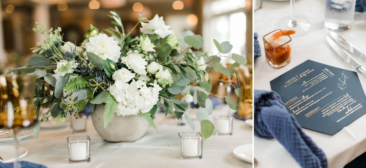 Inn at Bay Harbor Wedding Reception Details | The Weber Photographers