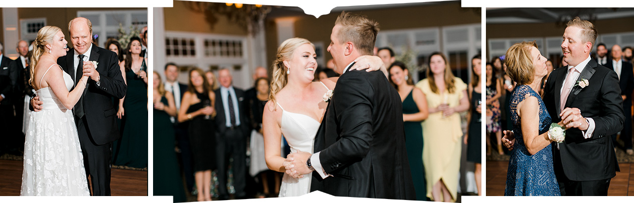 Wedding dances during the reception