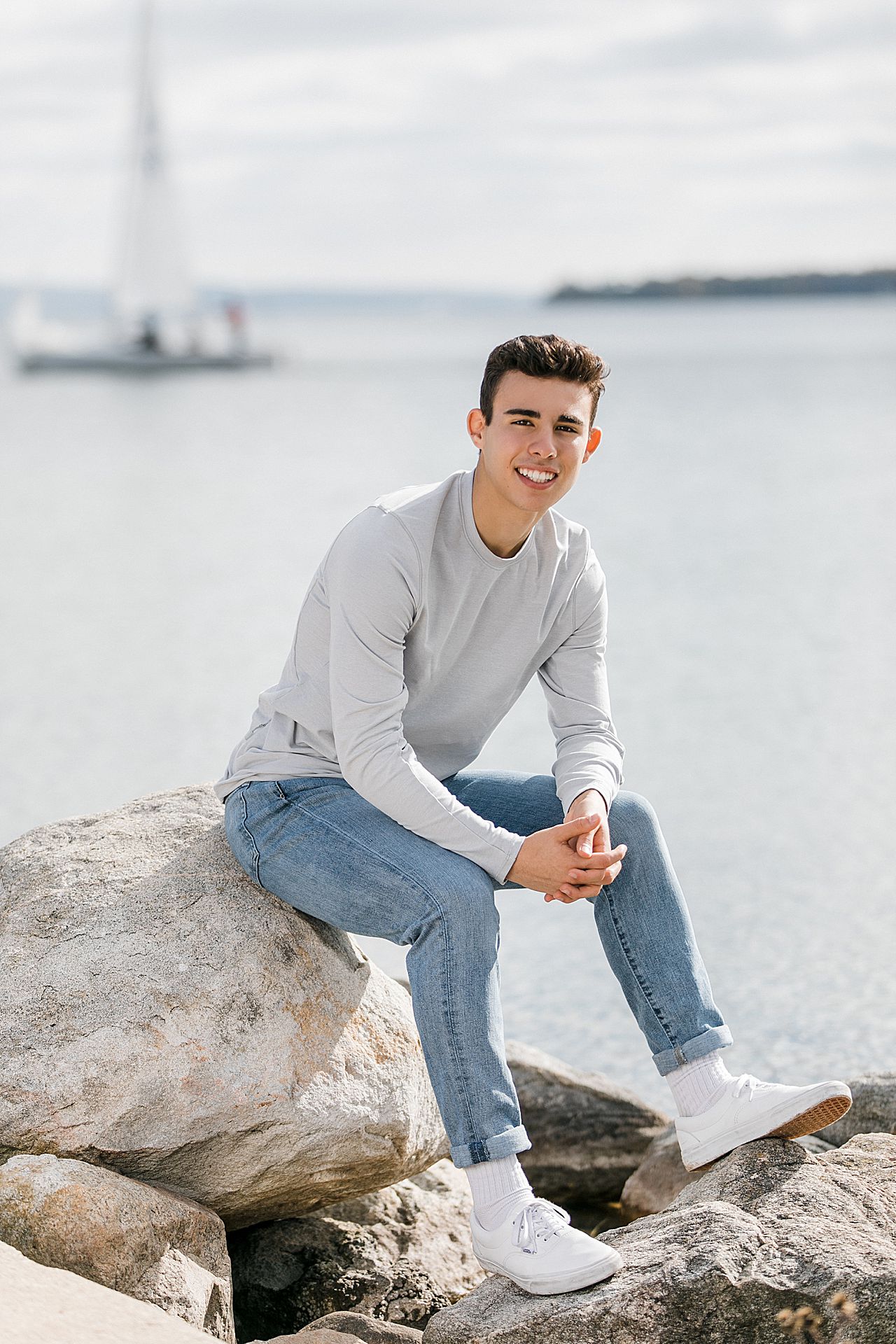 Senior portraits in Northern Michigan