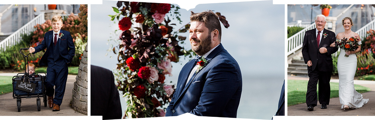 Northern Michigan Wedding Ceremony | The Weber Photographers