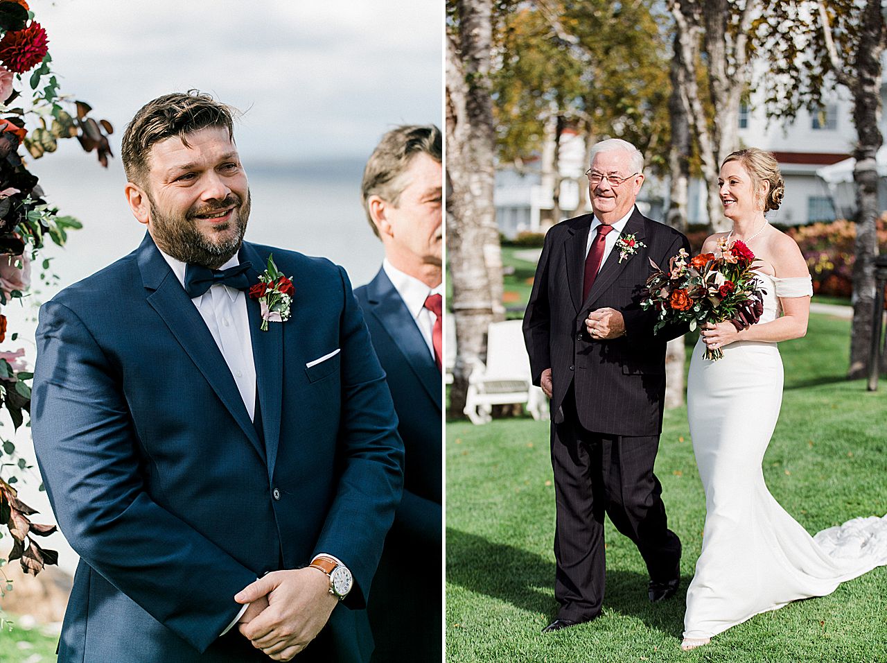 Northern Michigan Wedding Ceremony | The Weber Photographers