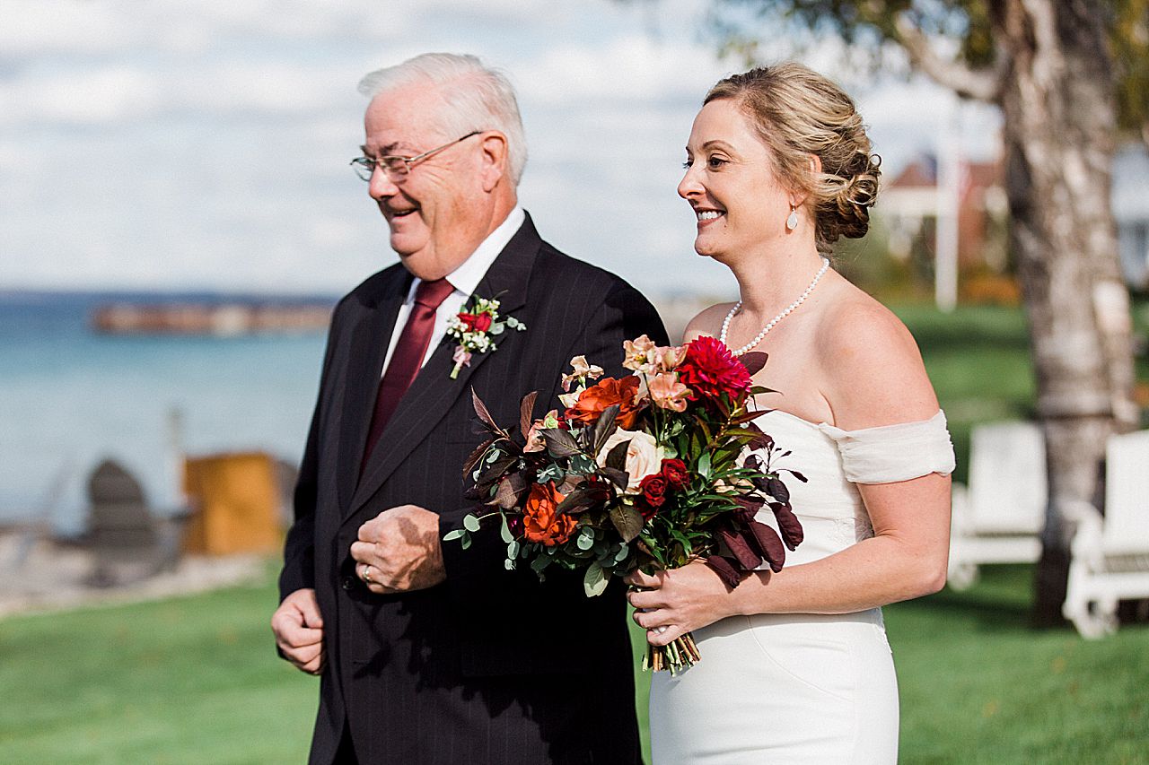 Northern Michigan Wedding Ceremony | The Weber Photographers