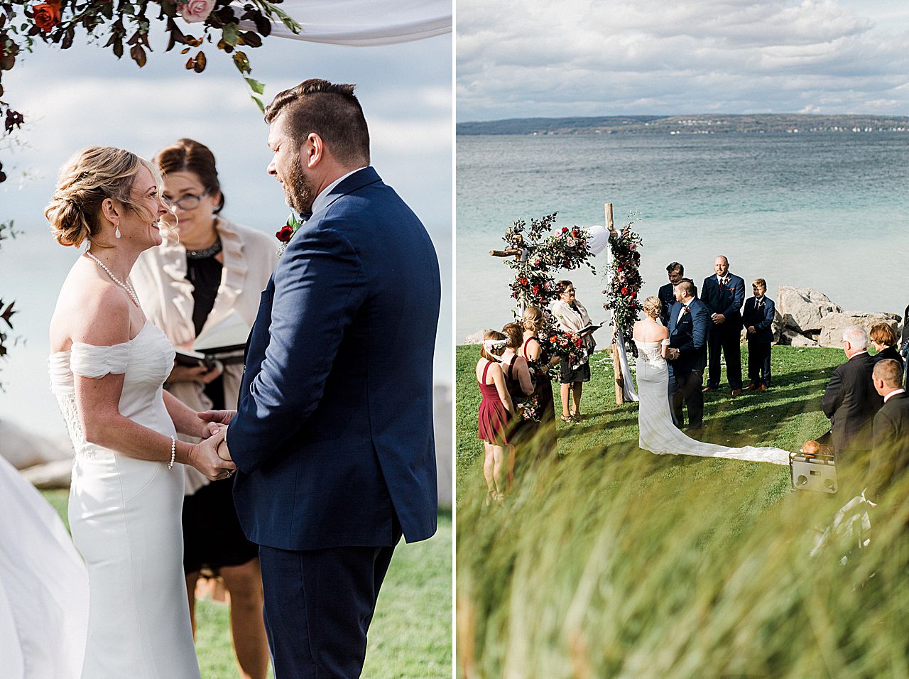 Northern Michigan Wedding Ceremony | The Weber Photographers