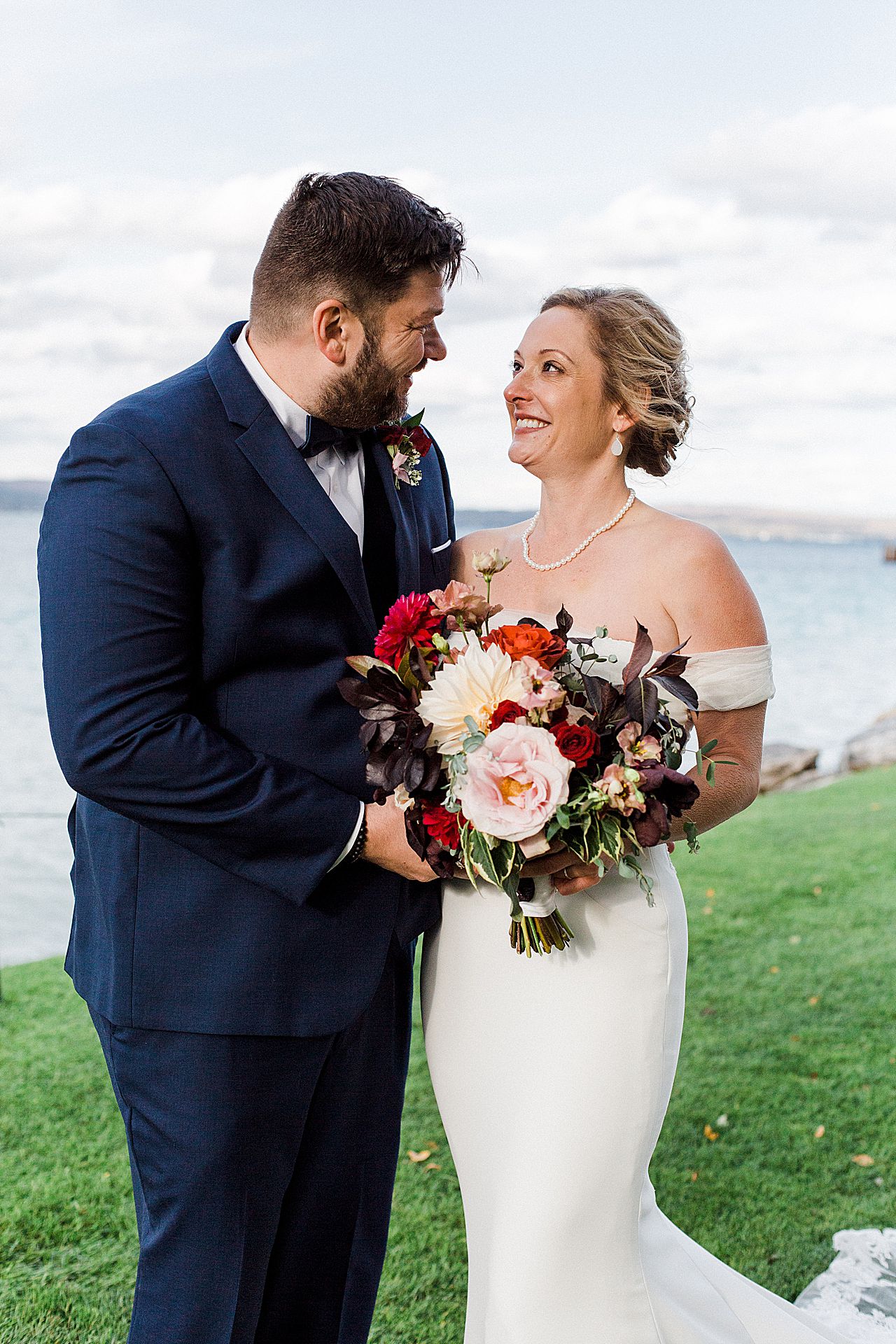 Northern Michigan Bride and Groom Portraits | The Weber Photographers