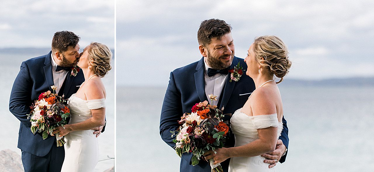 Northern Michigan Bride and Groom Portraits | The Weber Photographers