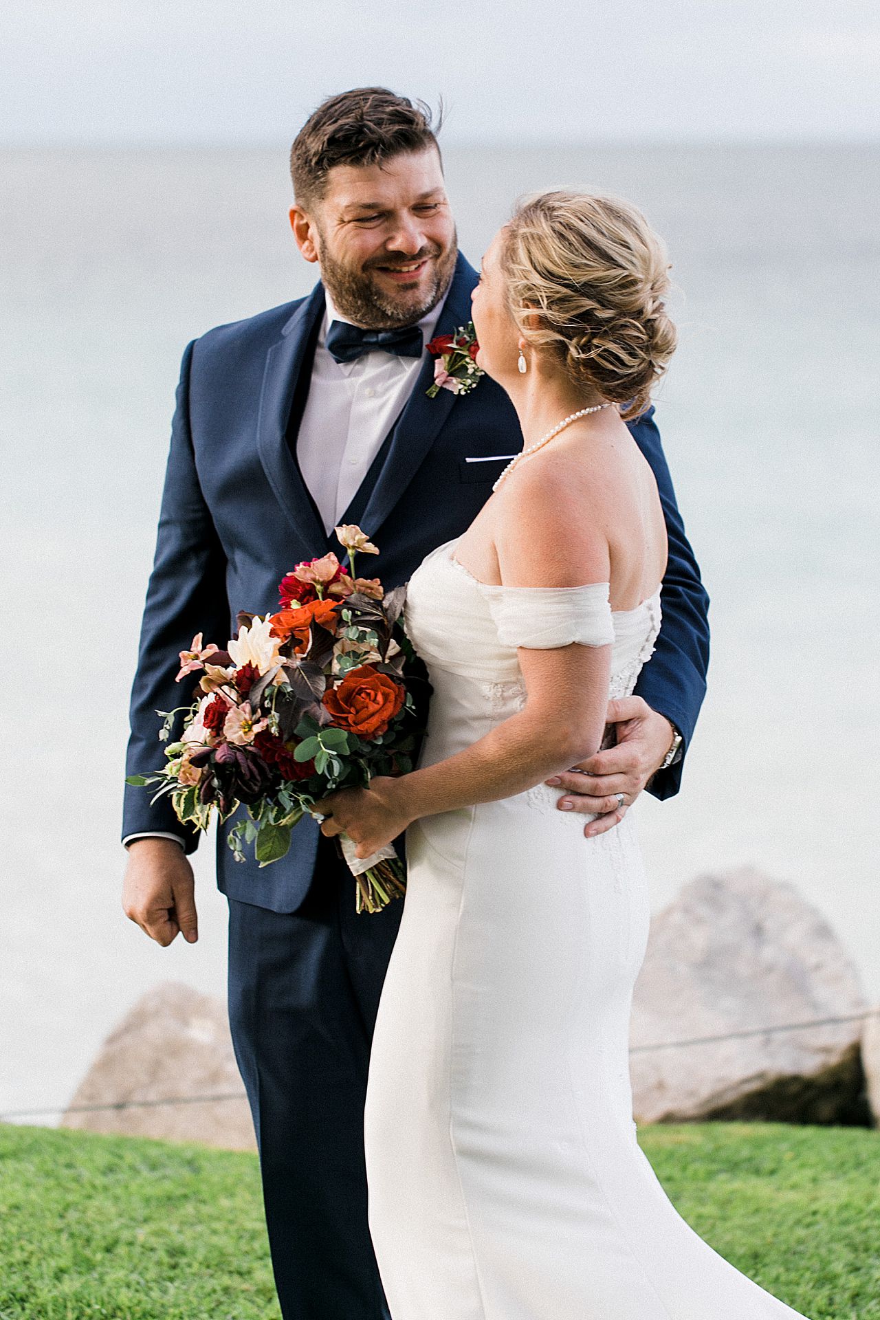 Northern Michigan Bride and Groom Portraits | The Weber Photographers