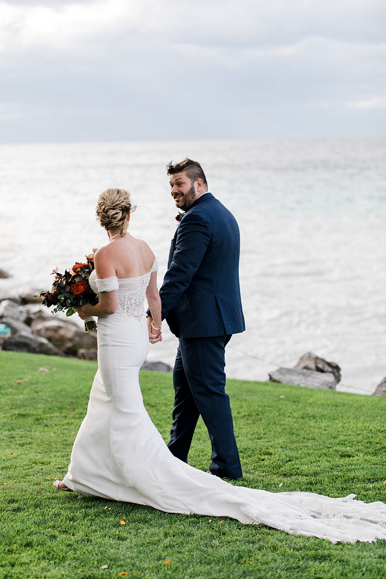 Northern Michigan Bride and Groom Portraits | The Weber Photographers