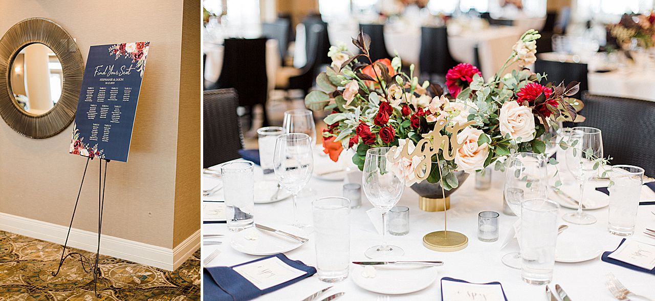 Northern Michigan Wedding Reception Details | The Weber Photographers