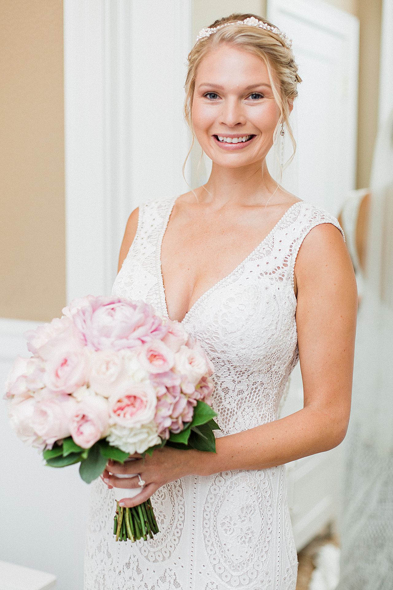 Bridal portrait in Michigan