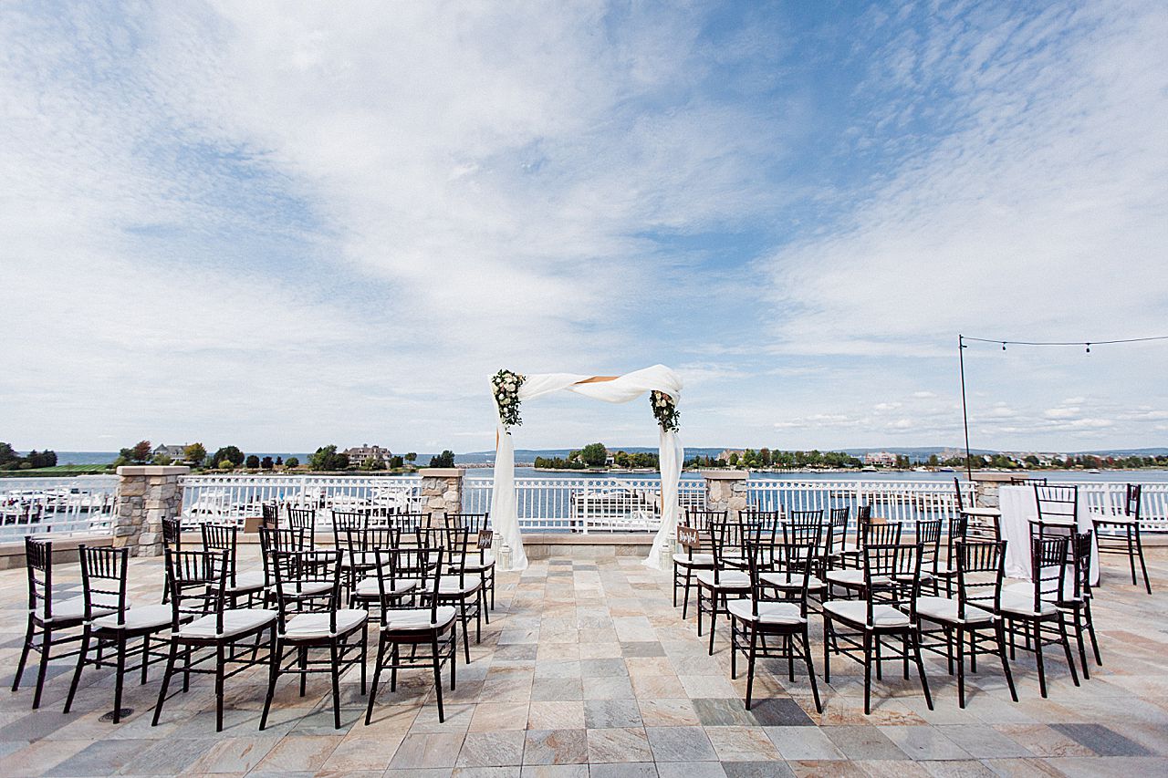 Michigan wedding ceremony photographed by The Weber Photographers