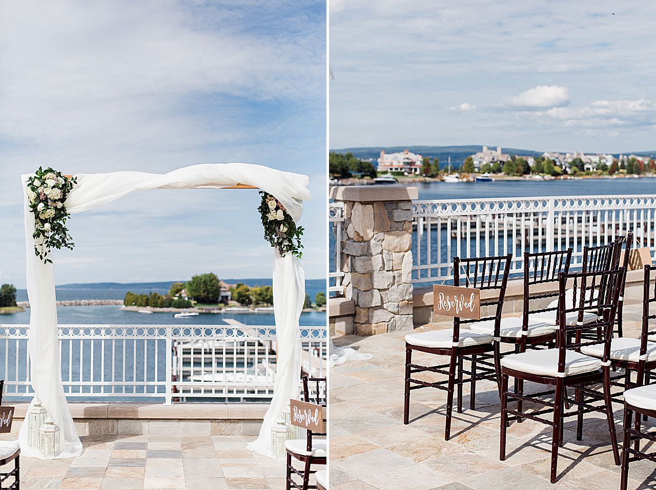 Bay Harbor Wedding Ceremony Details | The Weber Photographers