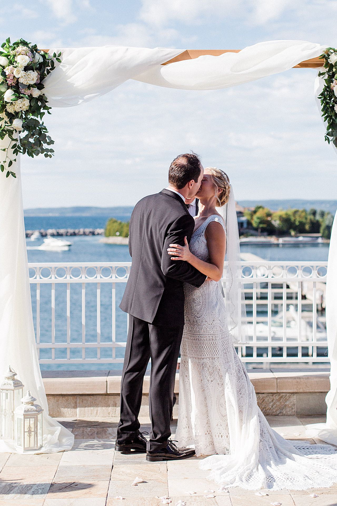 Petoskey Wedding Ceremony | The Weber Photographers